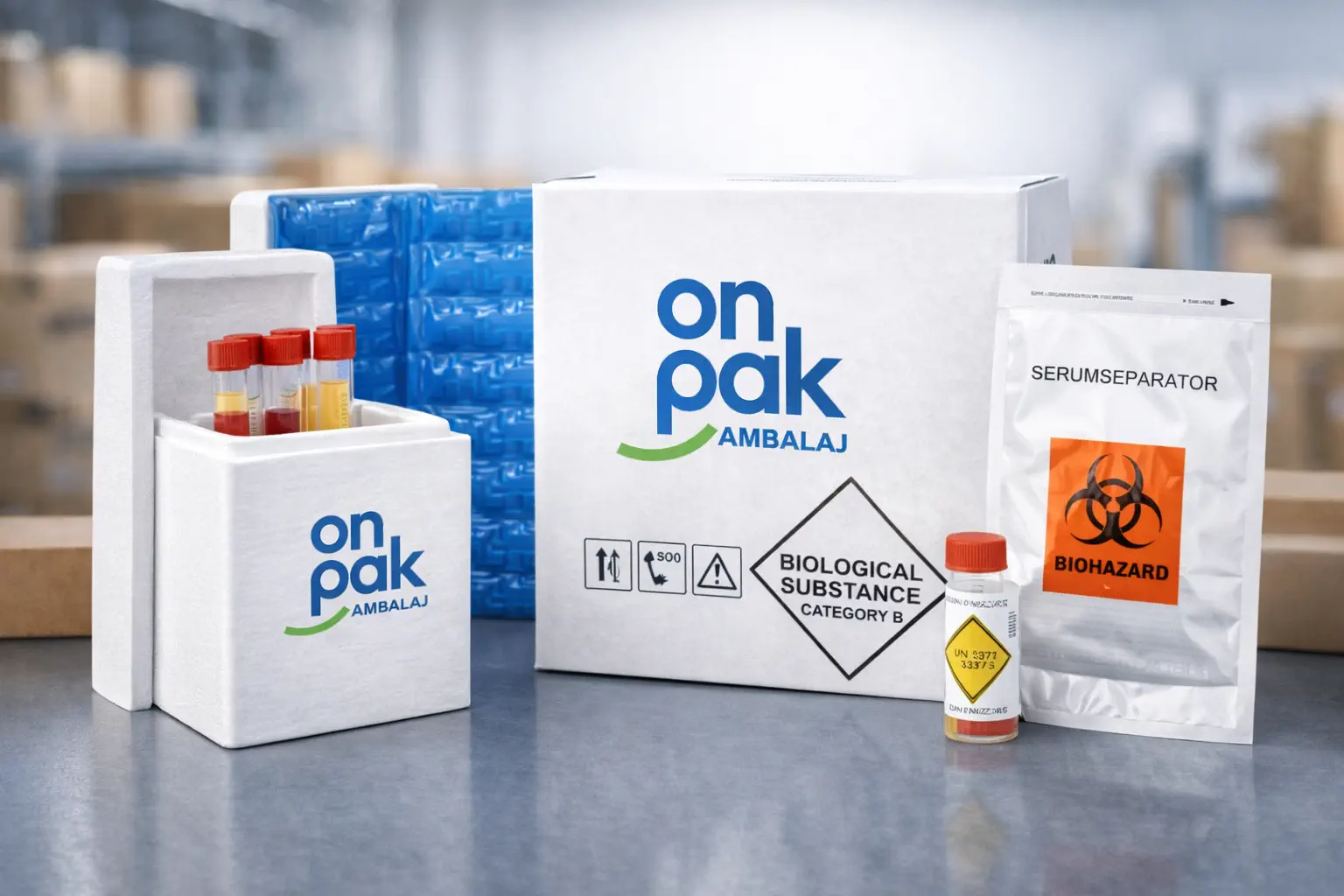 Biyolojik madde ambalajları