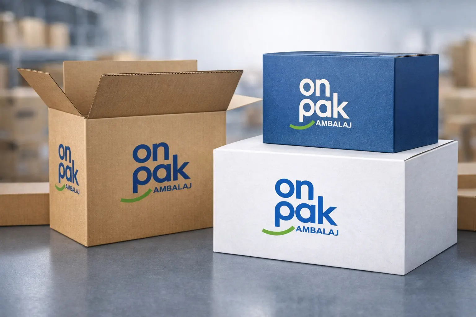 Oluklu mukavva ve ofset baskılı koliler