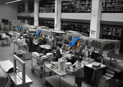 Operatör rahatını artıran FillPak TTC ergonomik boşluk doldurma sistemi endüstriyel kullanım